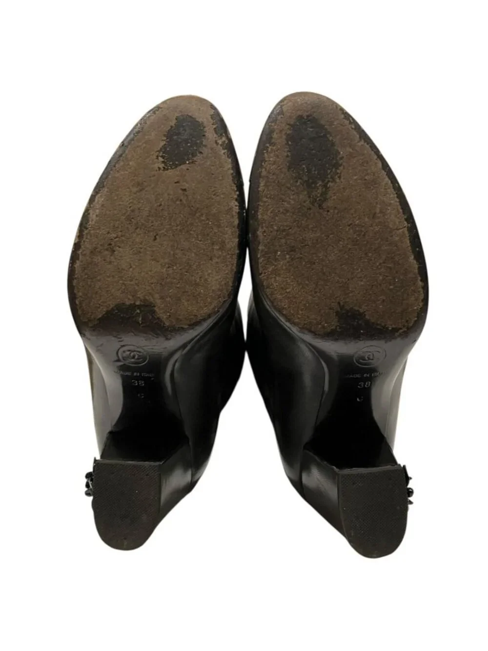 Chanel Camellia Boots Leather